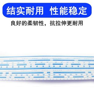10P 正标2468排线红白排线24AWG6P 12P镀锡铜端子连接线