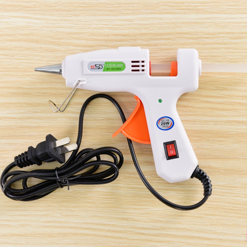 热熔胶枪手工制作胶抢万能家用电热溶棒胶水条小号热融胶棒7mm