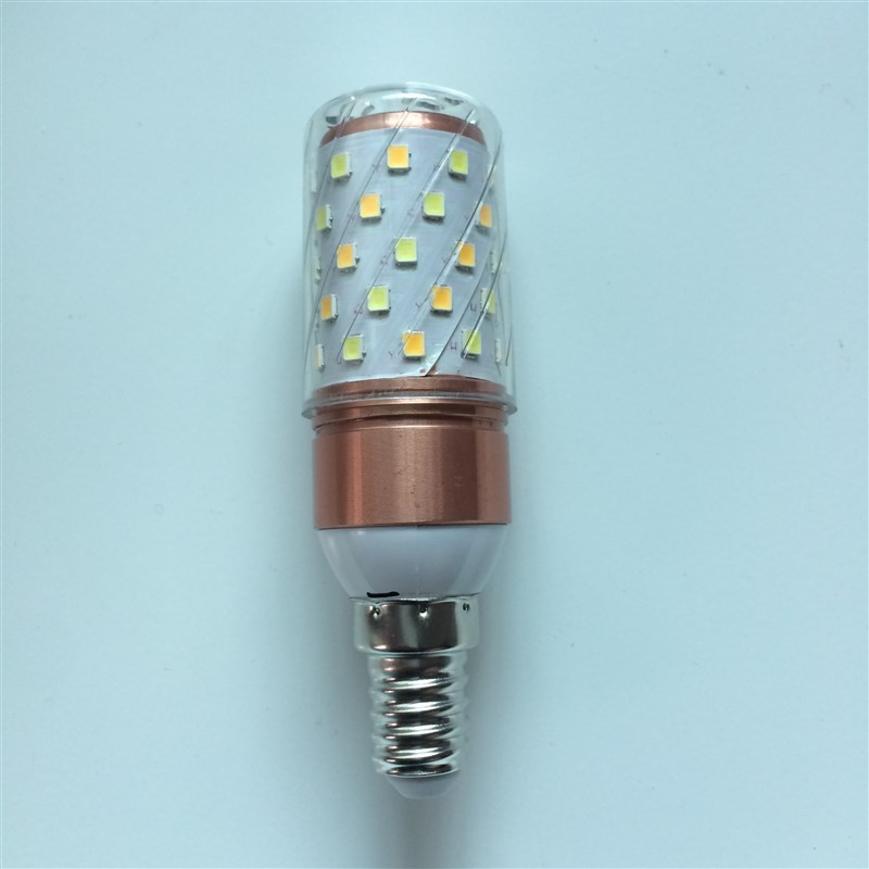 LED三色灯泡节能变光玉米灯泡e27大螺口e14小螺口12W  16W暖白光