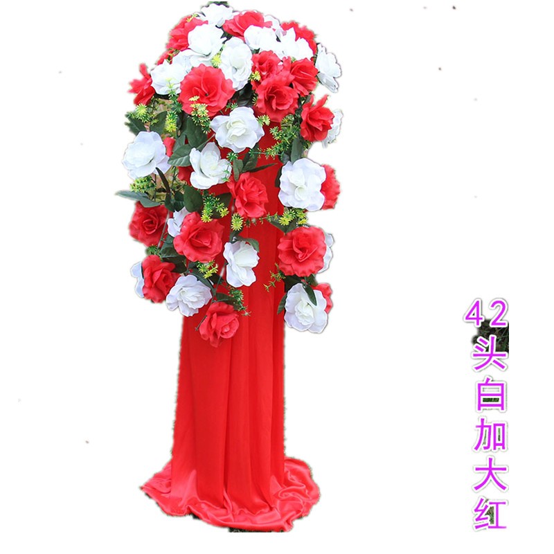 婚庆道具路引架子成品路引花柱升降成套路引活动开业花架花篮拱门