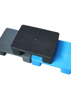 中托型塑卡ZOP料平板盘脚卡垫板塑料底座地架防潮仓库浅平板板架