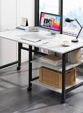 电学脑桌简约家用租房折叠桌子卧室易学IPQ生书桌简写字桌习可小