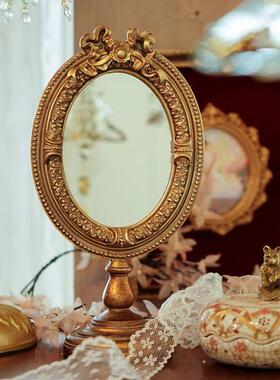 欧式古雕花桌框面摆台镜子拍摄道镜具复浮雕相框画22563梳妆家居
