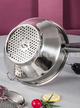 不钢手动土豆拌器婴搅儿食44031物捣碎器料理蔬果压泥锈器果酱磨