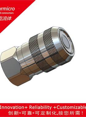 -FS不锈钢无溢流平面快速接通用FS501-F头S-372FS-75STE2FS1001