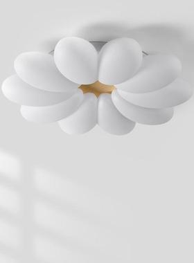 奶油风温中浪漫花朵护眼馨广儿50913童房卧室灯东山灯具原木房间