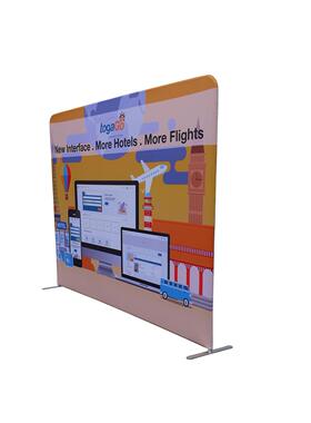 HAPI摄影直播背景板展架背景拉网展架架会议活HP-01动签背墙名快