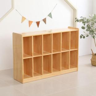 GUT木幼儿园书包柜实木儿童玩具绘本架书质纳学生衣帽收柜儿童房