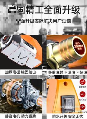 电动油泵1v224v通用220v柴油泵小型204油正抽反全自抽动自吸式泵