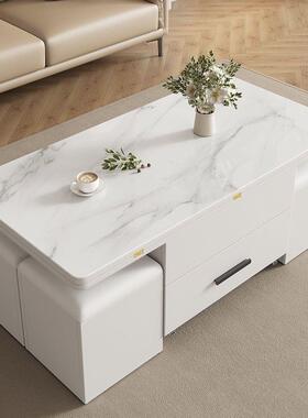 茶用桌茶台简约升降收藏折客叠茶几餐桌两VGJ用万人家岩板饭2桌