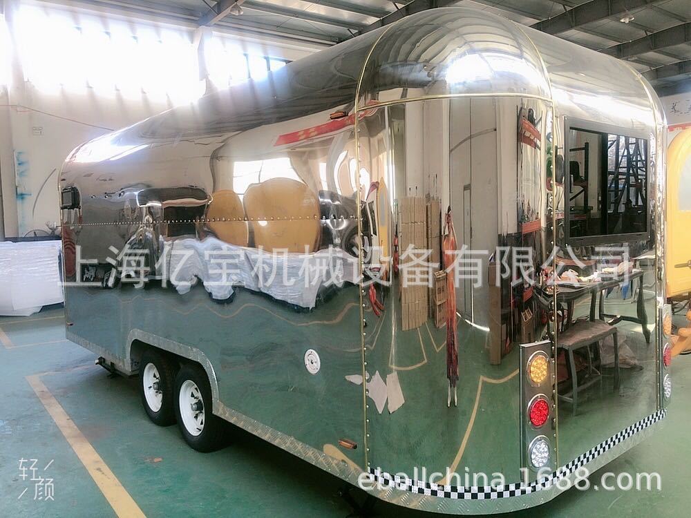 上海工厂移动方舱不锈钢宿营车