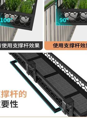 谋生阳挂IVG台护护栏花架悬式大承重花栏盆挂架多肉栏杆花架窗