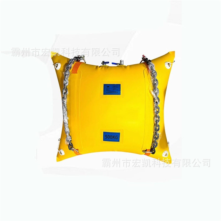 水下起吊工具组防汛救灾潜水打捞系统水域空气提升浮力气囊袋