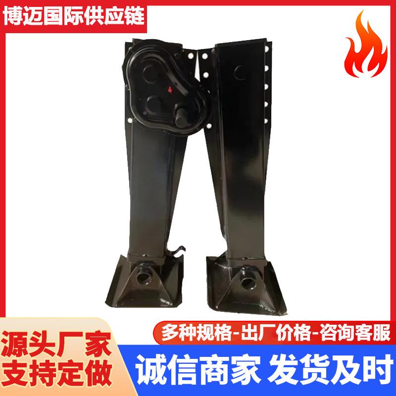 手摇式车咨询客服马腿支撑支腿装置挂装车支集装箱升降置腿支挂腿