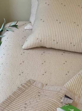 星星点点韩单式三床34045盖件件套尔天丝莱赛夏天凉感加厚防滑床