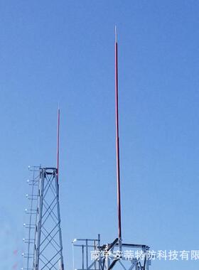 雷8米玻钢韧避针雷达站防雷接璃地装置FVP高强性高性能复合材料