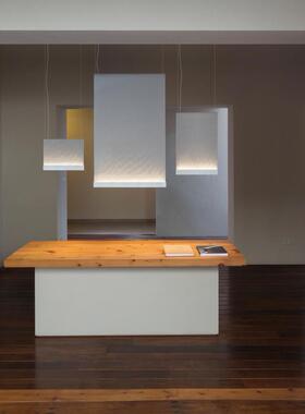 艺术灯诧寂风艺术个性酒店堂前台窗大吊创意餐厅帘展灯厅MII样板