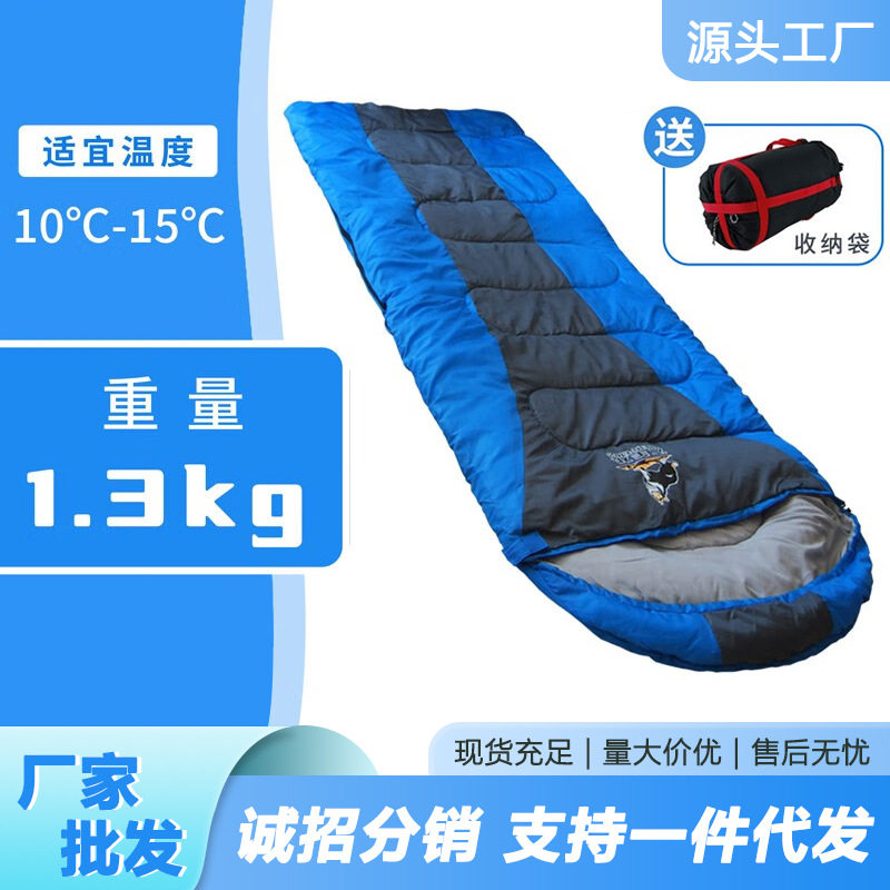 成人睡袋秋冬加厚保暖露营办公室午休睡袋应急救灾睡袋户外装备冬
