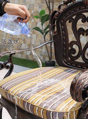 室外阳件台tb-61445酒店三套铝桌椅组户合外休闲桌椅欧式铸铝大铸