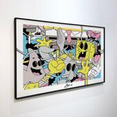 装 B藏roos珍版 画2025间新款 画海LIE绵饰宝宝潮流儿童房卧室挂画壁