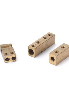 铜接端接线端子RZP铜柱铜接线灯柱铜线子压线框铜螺丝螺母家具饰