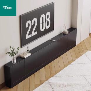 户型客ZOL厅木超窄超薄电实视柜地柜置物地柜薄小款 落电视机柜长