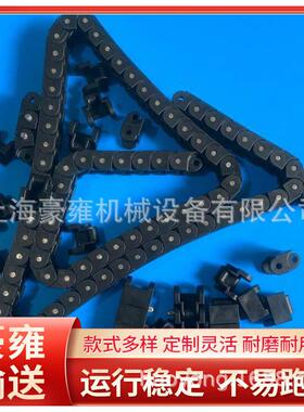 供应直销工程塑料链条60P蓝色链条POM塑料链条RS60P传动链条