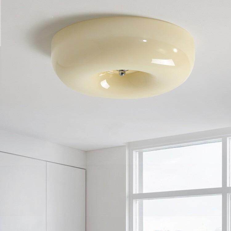 全光谱法式复古卧室圆形玻璃吸顶灯餐厅中古奶油风儿童房护眼灯具,节庆用品/礼品,新娘配件,淘宝优惠券,粉丝福利购,淘宝优惠卷