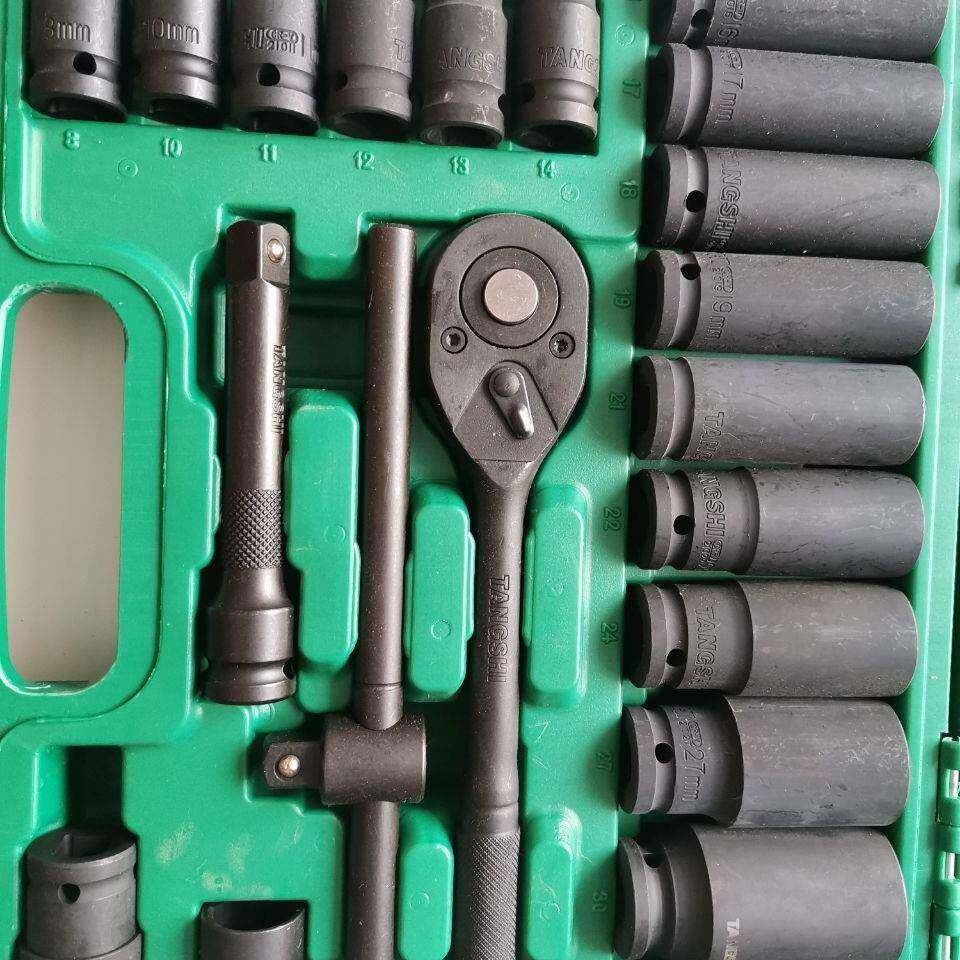 小风炮专用加长套筒套装8cm气动套筒组套8—32全套套头1/2大飞口