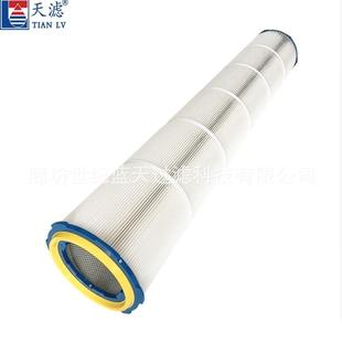 六耳快拆聚酯除尘滤芯静电喷涂滤芯抛丸机滤芯PTFE