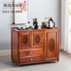 花梨木移动茶台阳台茶桌实木茶水柜烧水壶一体家用茶桌客厅茶边柜