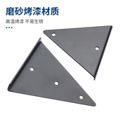 墙上三角支架隐形支撑架一字隔板层板托架直角固定承重支撑架铁架