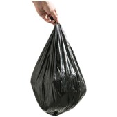 家用垃圾袋特厚平口点断式 黑彩色厨房客厅卫生间酒店一次性塑料袋