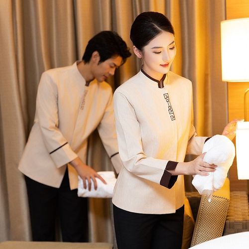 物业保洁工作服长袖春秋装学校医院商场楼层宾馆酒店清洁员阿姨冬