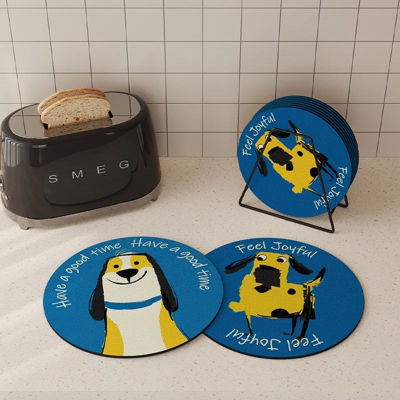 卡通餐桌隔热垫防烫耐高温碗垫盘垫锅垫防水防油免洗餐桌杯垫餐垫,居家布艺,餐垫,淘宝优惠券,粉丝福利购,淘宝优惠卷