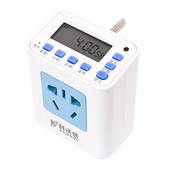 定时插座家用省电定时器开关广告牌杀菌灯箱预约自动循环时控开关