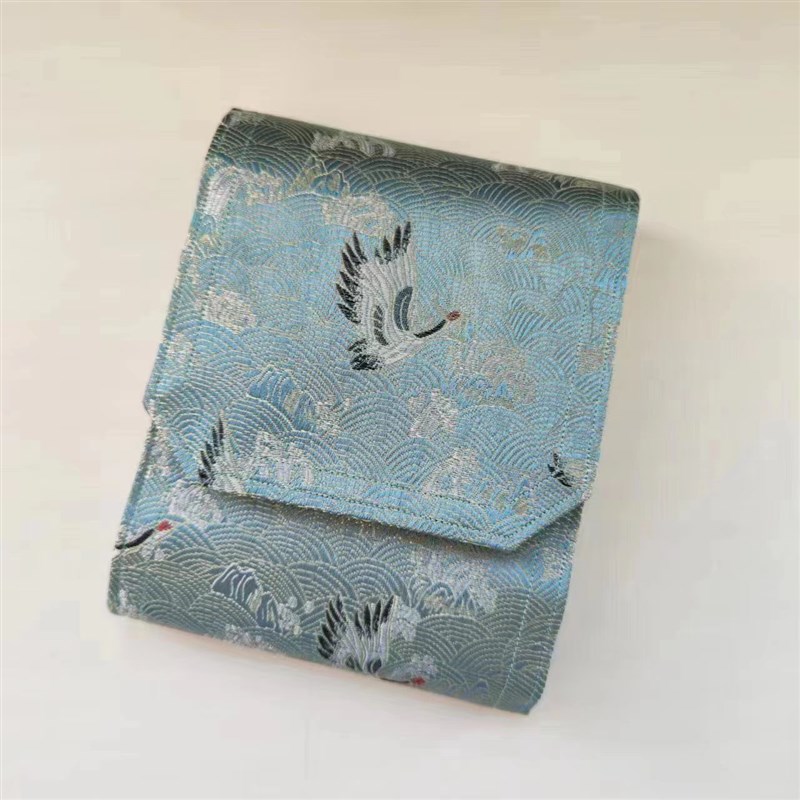 星辰大海手作织锦缎提花布艺钢笔笔帘笔包笔袋3支5支10支装