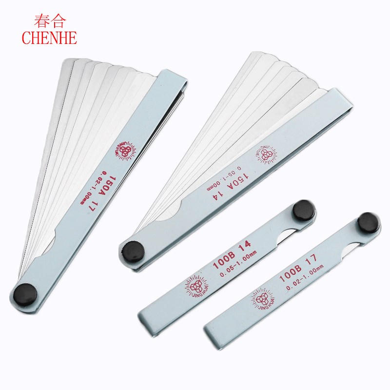 塞尺不锈钢间隙尺楔形塞规调气门单片厚薄规0.02-1.0mm测量