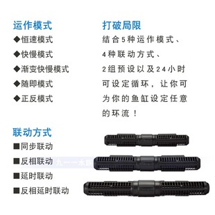 迈光造流泵漩影造浪泵炫影2代3代环流器二代造流器30W50W80W 包邮