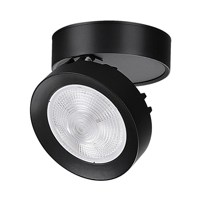 LED超薄明装射灯可折叠天花灯家用可调角度过道玄关商用COB吸顶筒,家装灯饰光源,明装射灯,淘宝优惠券,粉丝福利购,淘宝优惠卷