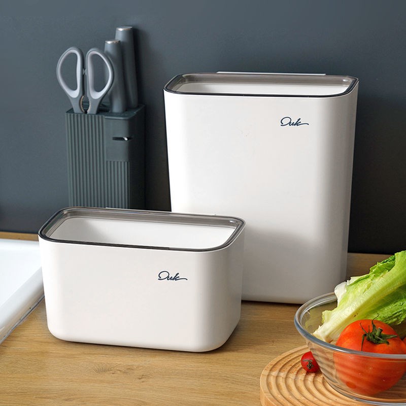 厨房垃圾桶家用厕所卫生间专用挂门卫生桶挂壁式小号厨余收纳桶