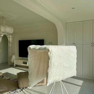 折叠收纳室内晾衣架收束落地双杆空间阳台家用卧室衣架民宿飘窗简