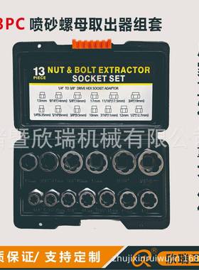 13PC喷砂螺母取出器组套直销