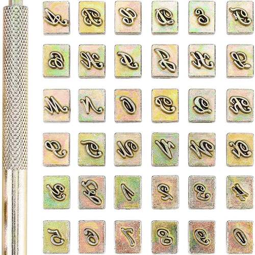 皮革字母数字冲皮革英文冲LOGO印章皮革印花工具皮雕印章