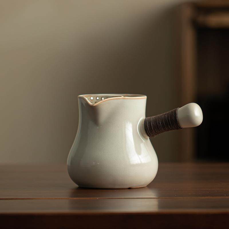 罐罐茶煮茶器陶壶围炉煮茶炭火炉烤茶日式侧把茶壶老白茶煮茶壶