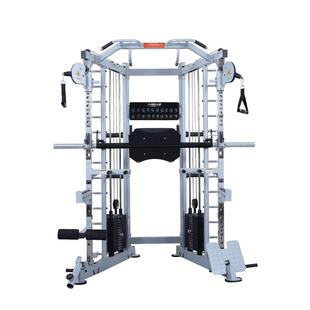 框式深蹲架多功能杠铃卧推架方管综合机家用综合训练器健身器材