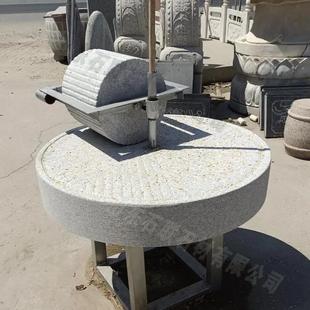 双辊石碾磨面粉艾绒 辣椒花椒面研磨机 家用磨面机