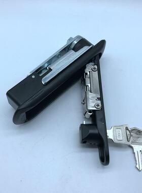 MS19黑色码锁，四8位机械平密码面MS819，M锁，电柜门锁，通密讯