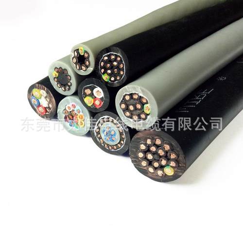 高芯TR1VV67800.2柔/0.3/0.5/0.75平方465抗拉耐弯折拖链电缆线