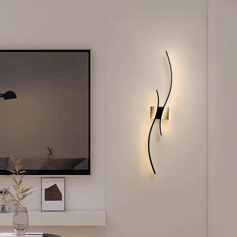 客厅卧室025年新款床长头灯382沙发背景墙2壁灯极条简网红过道壁,家装灯饰光源,壁灯,淘宝优惠券,粉丝福利购,淘宝优惠卷